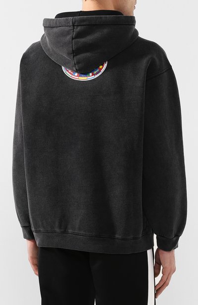 Хлопковое худи BALENCIAGA, арт. 600583/THV58, фото 4