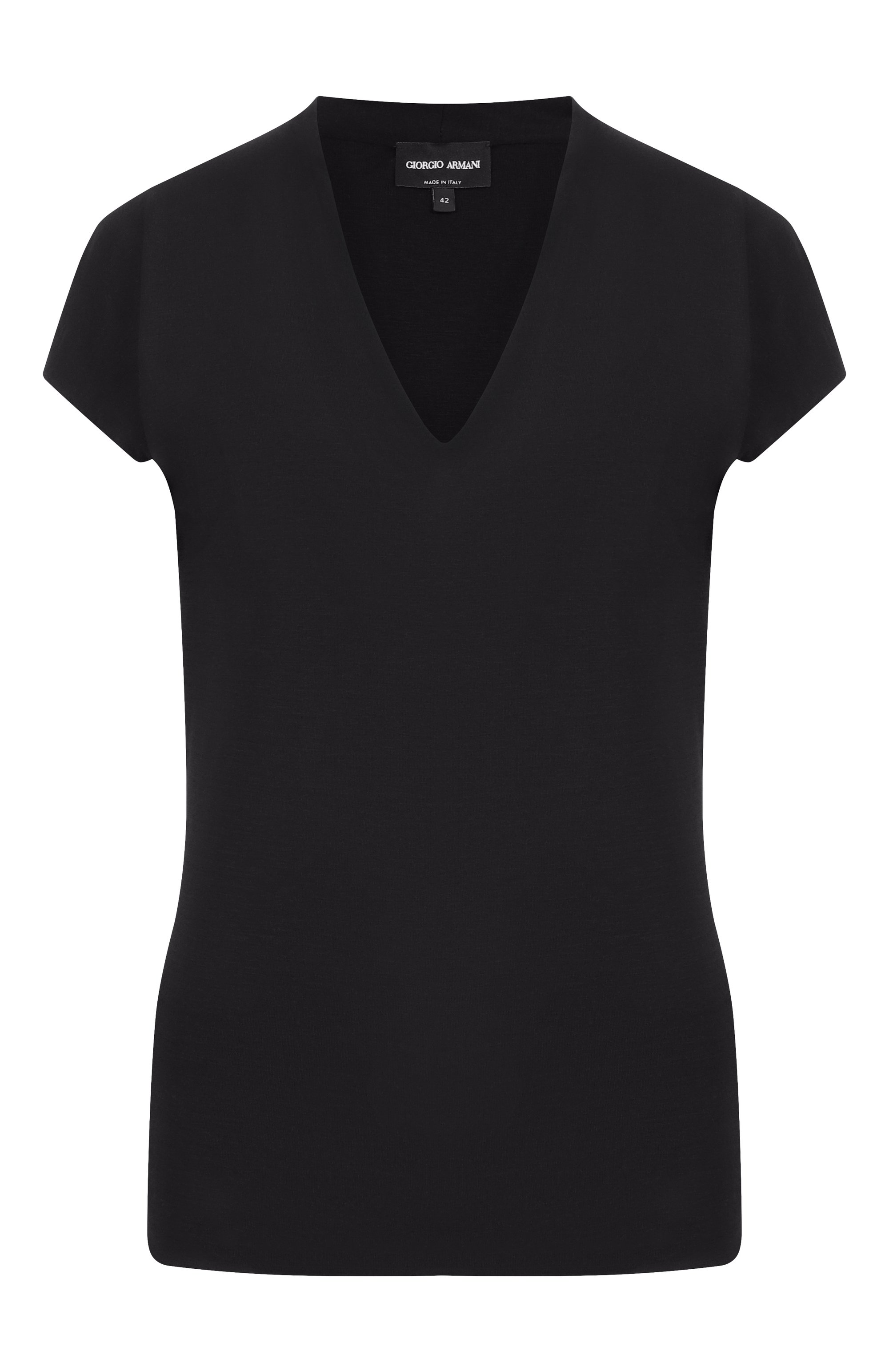 Футболка из вискозы и кашемира GIORGIO ARMANI, арт. 8NAM94/AJV7Z, фото 1