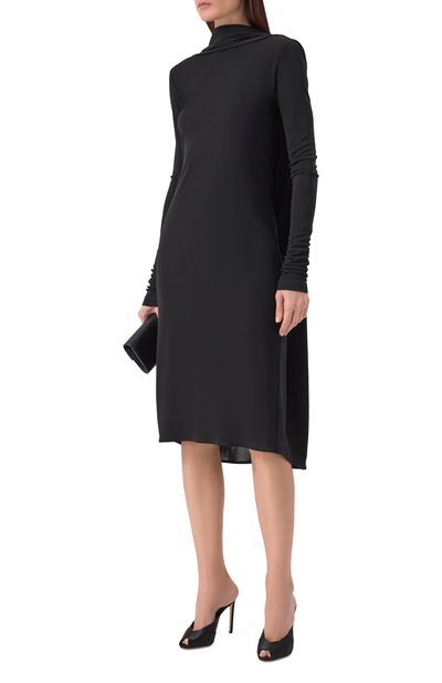 Текстильные мюли brigitte 100 JIMMY CHOO, арт. BRIGITTEMULE100SAT, фото 3