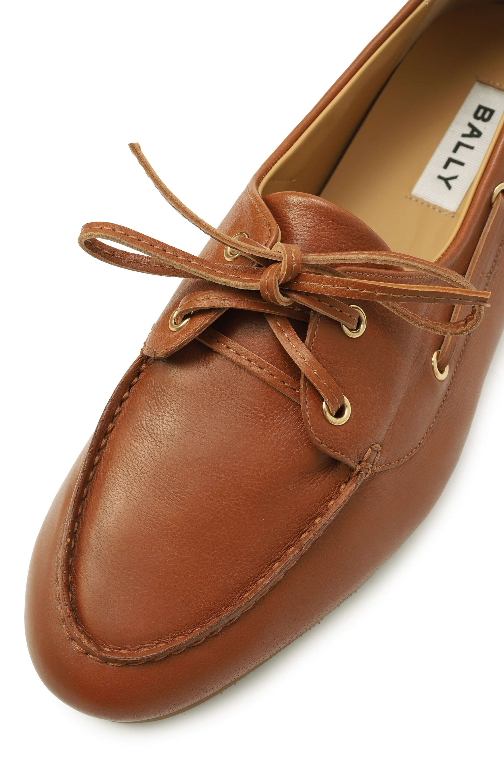 Кожаные топсайдеры plume BALLY, арт. WF002V/BU008, фото 7