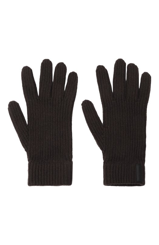 Кашемировые перчатки Giorgio Armani 744141/1A200 Коричневый  744141/1A200 Фото 3