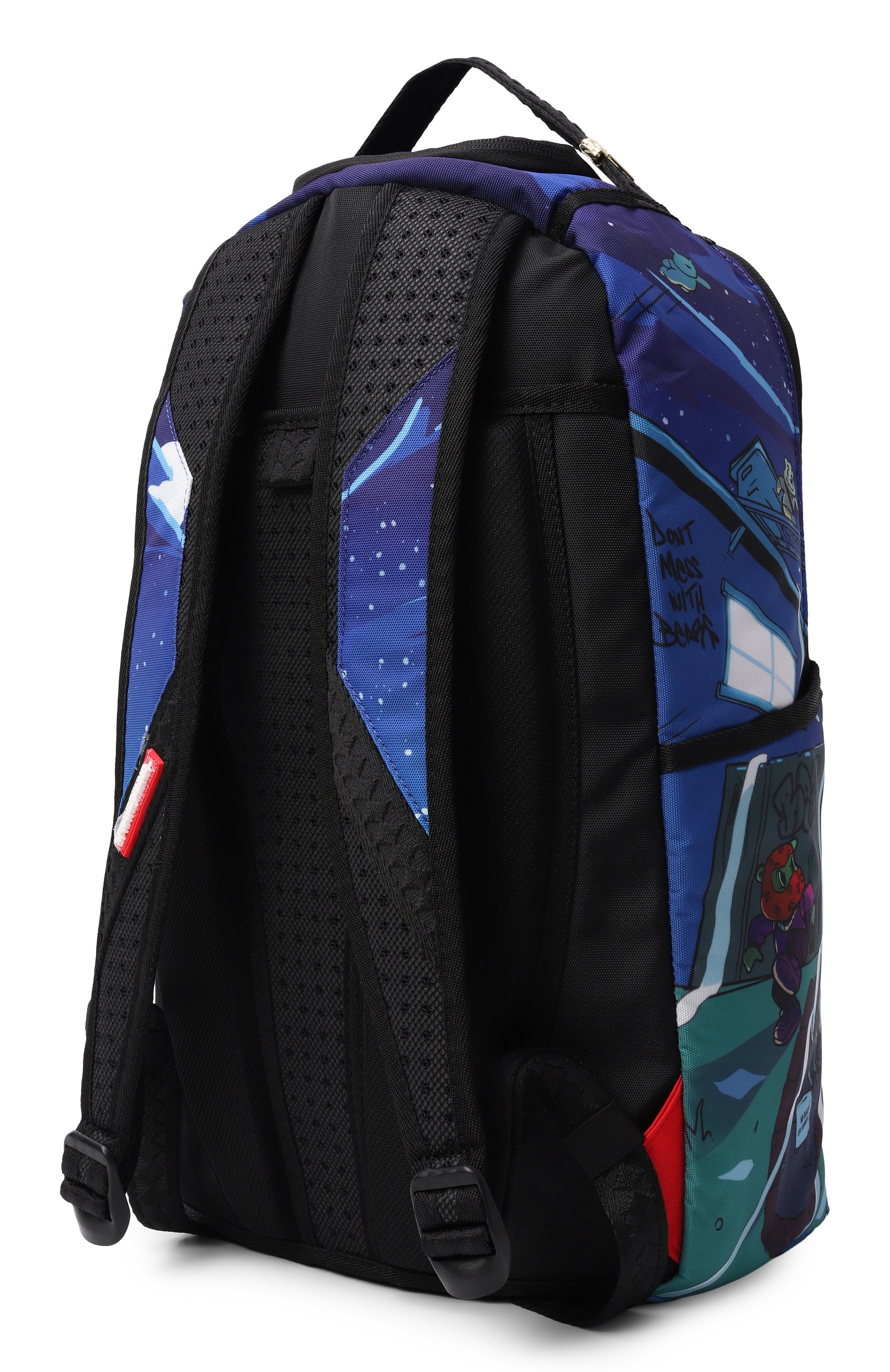 Рюкзак misfits of moneyville SPRAYGROUND синего цвета по цене 14100 руб., арт. 910B8356NSZ/MISFITS 0F M0NEYVILLE BACKPACK, фото 2 Рюкзак misfits of moneyville SPRAYGROUND, арт. 910B8356NSZ/MISFITS 0F M0NEYVILLE BACKPACK, фото 2