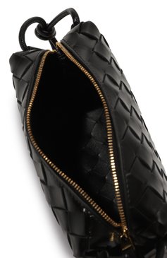 Женская сумка loop mini BOTTEGA VENETA черного цвета, арт. 736125-V2GV1 | Фото 5 (Размер: mini; Материал сплава: Проставлено; Драгоценные камни: Проставлено; Ремень/цепочка: На ремешке; Материал: Натуральная кожа)