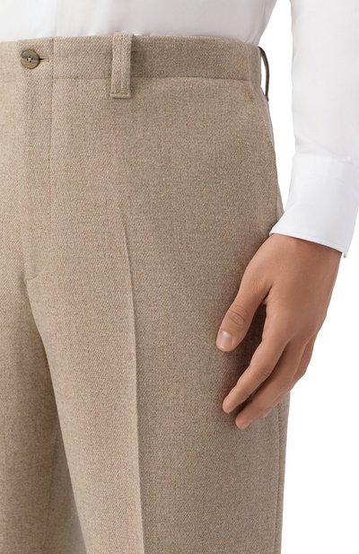 Брюки BOGLIOLI бежевого цвета по цене 42400 руб., арт. 89951/FB4015, фото 5 Брюки BOGLIOLI, арт. 89951/FB4015, фото 5