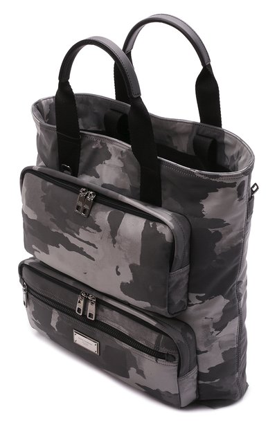 Текстильная сумка-шопер DOLCE & GABBANA, арт. BM1959/A0282, фото 4