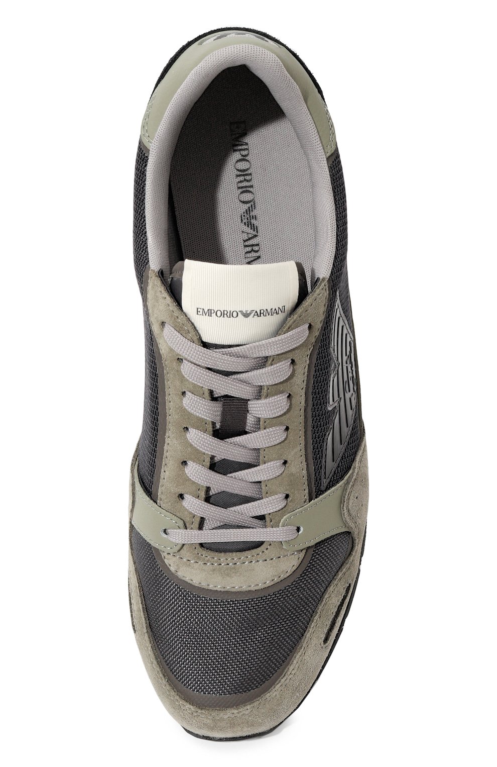 Комбинированные кроссовки EMPORIO ARMANI, арт. X4X537/XN730, фото 6