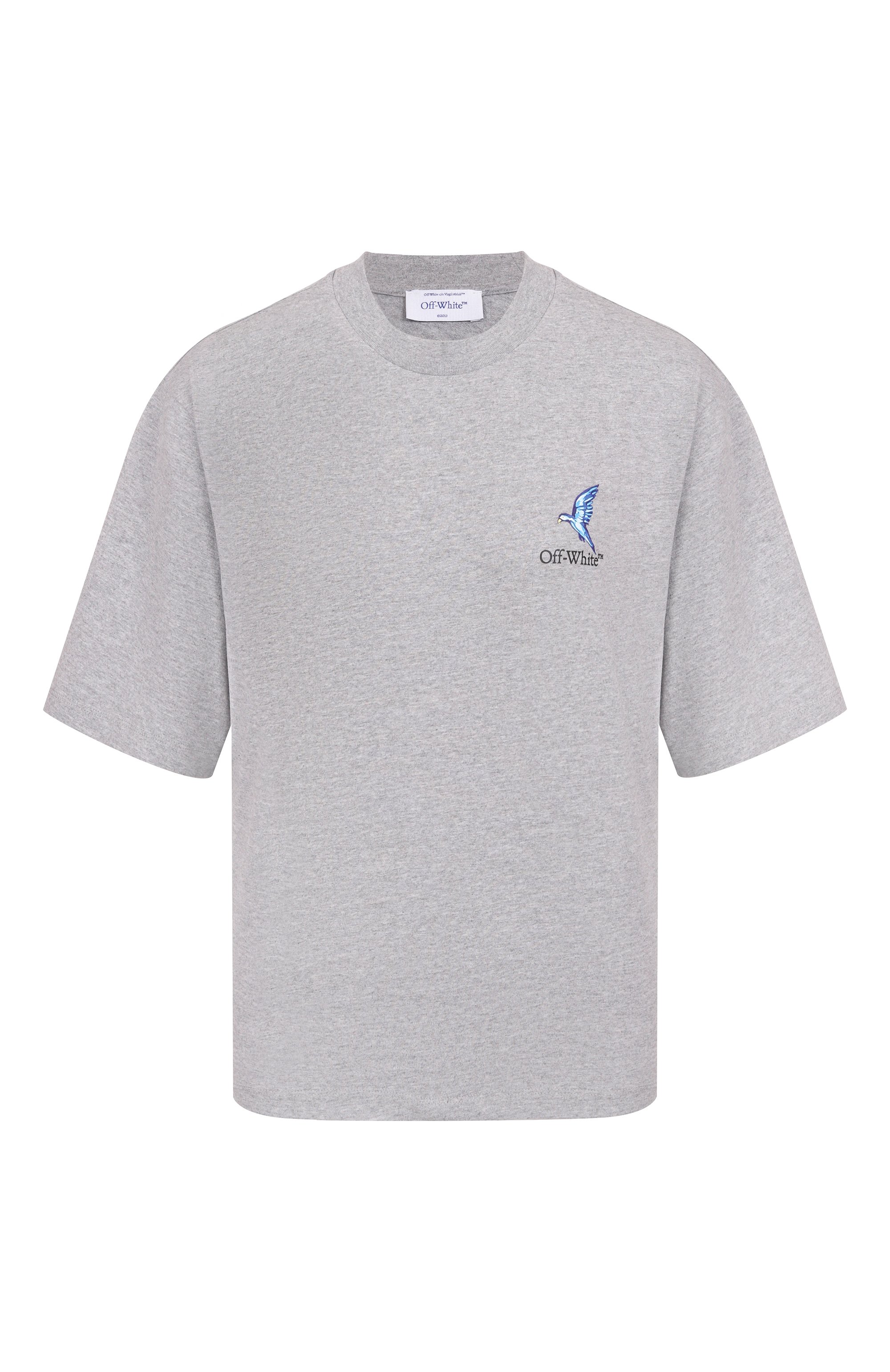 Хлопковая футболка OFF-WHITE, арт. 0WAA124S25JER003, фото 1