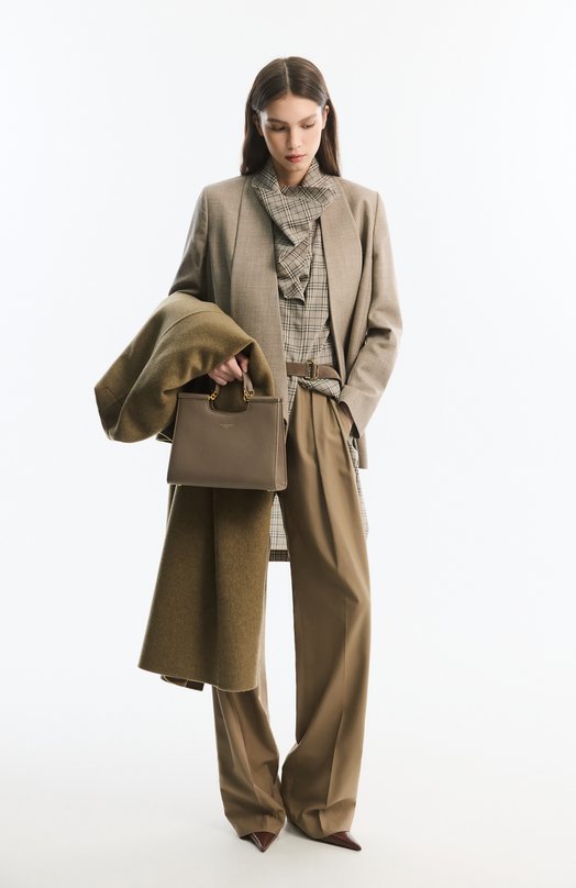 Шерстяное платье Burberry 8118175 Серый  8118175 Фото 5