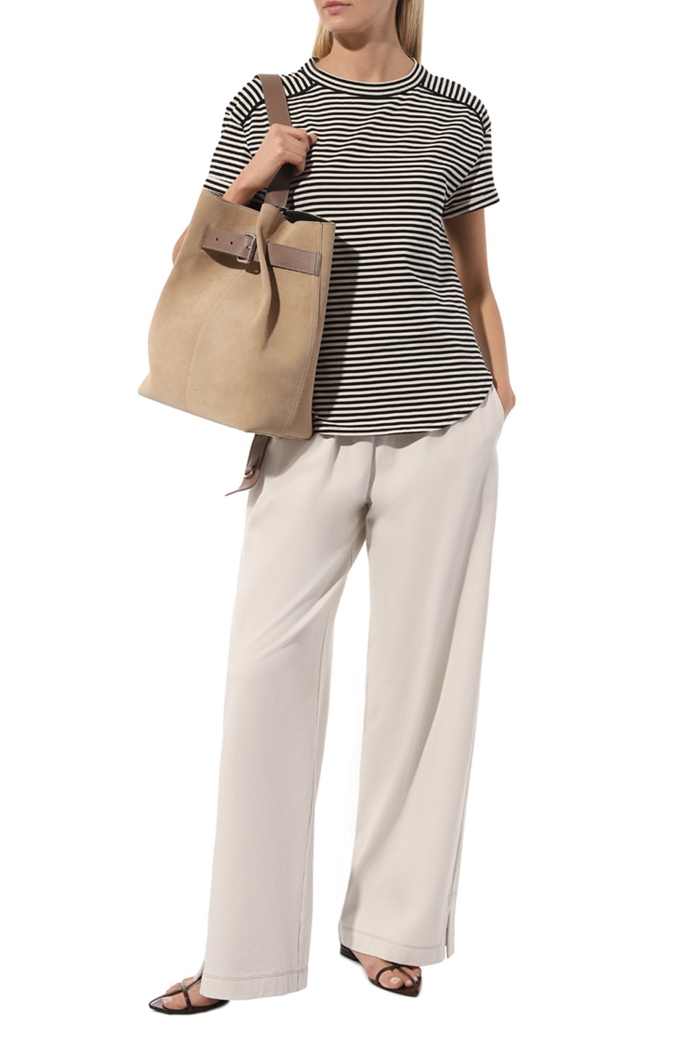 Хлопковые брюки BRUNELLO CUCINELLI, арт. MH827B1334, фото 2