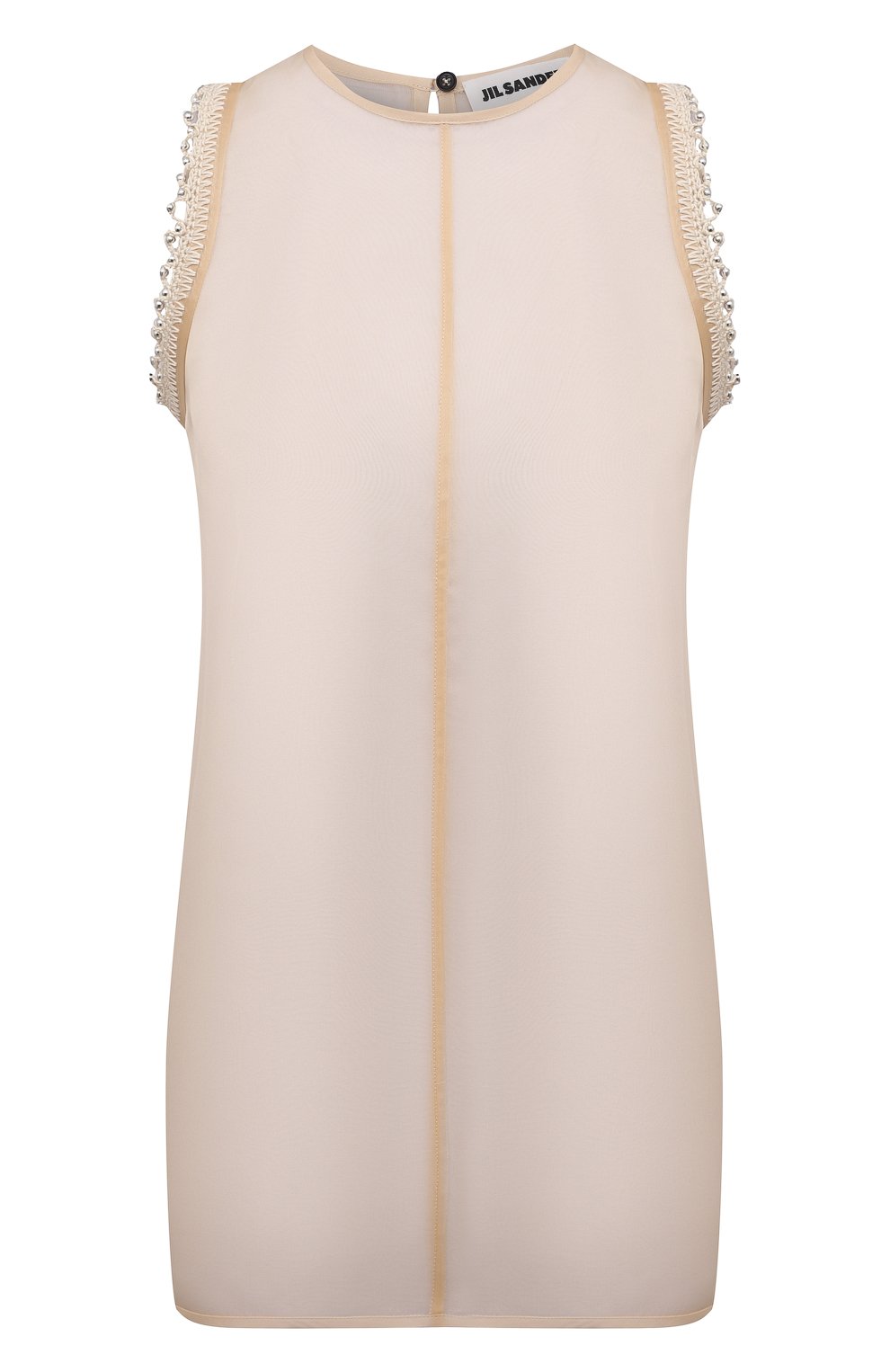 Шелковый топ JIL SANDER, арт. JSWS566780-WS282500, фото 1