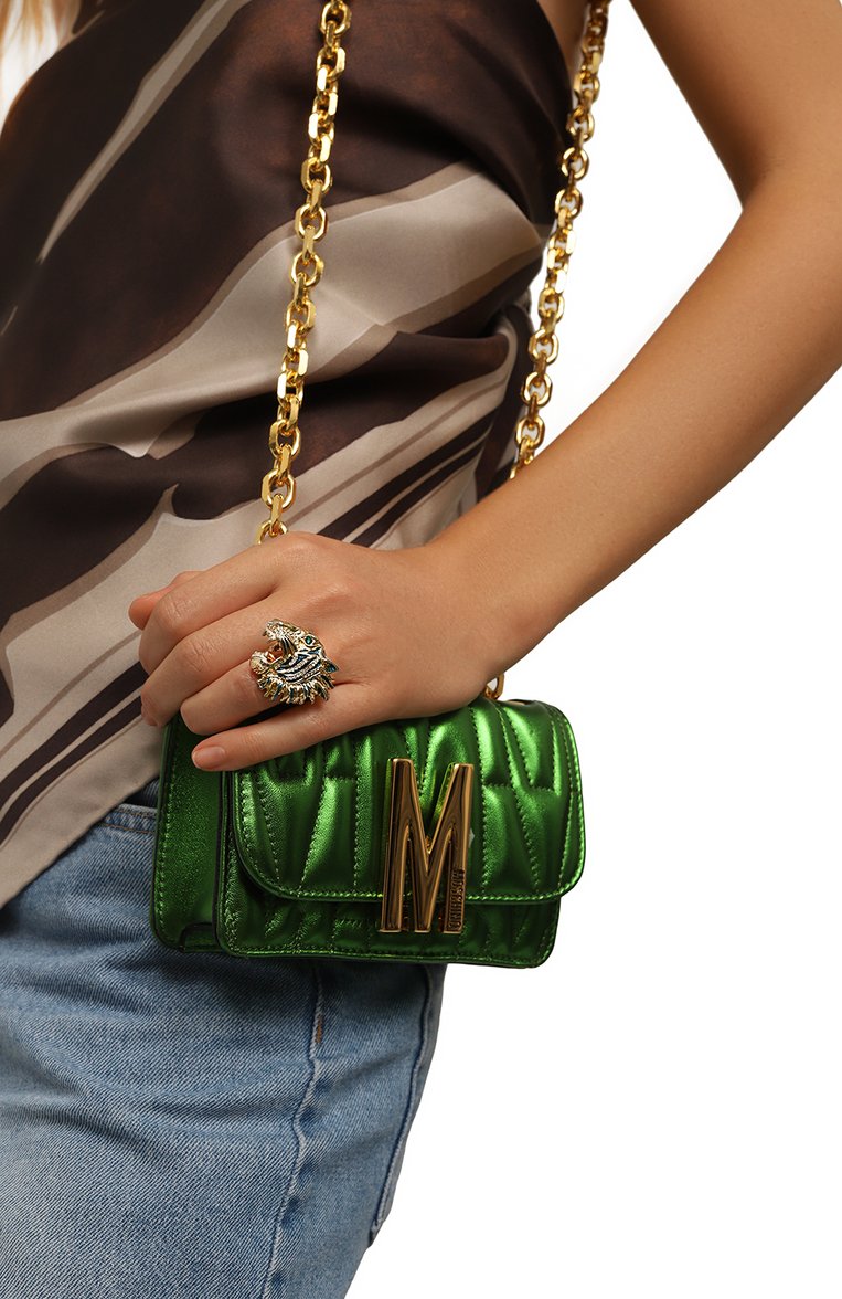 Женское кольцо GUCCI золотого цвета, арт. 539159 I8766 | Фото 2 (Нос: Не проставлено; Региональные ограничения белый список (Axapta Mercury): Не проставлено; Материал: Металл)
