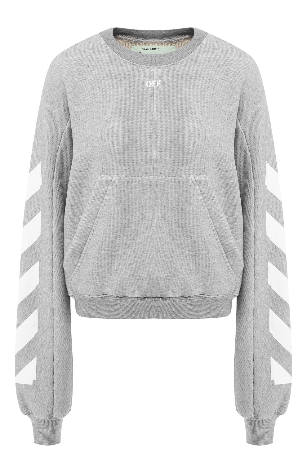 Хлопковый свитшот OFF-WHITE, арт. 0WBA043R194030690701, фото 1