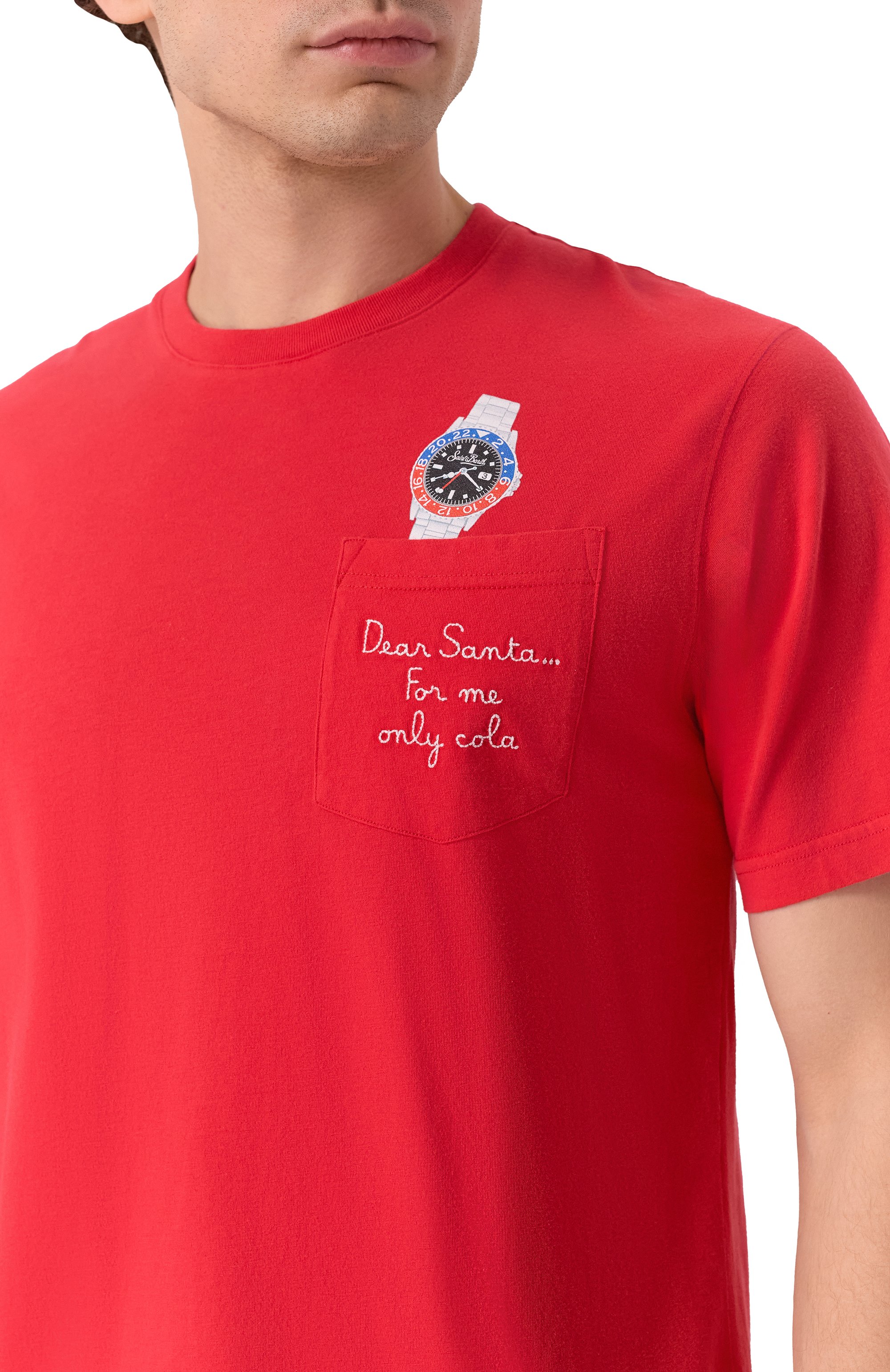 Хлопковая футболка MC2 SAINT BARTH, арт. C0NR0002-02951I/C0NN0R WARM, фото 5