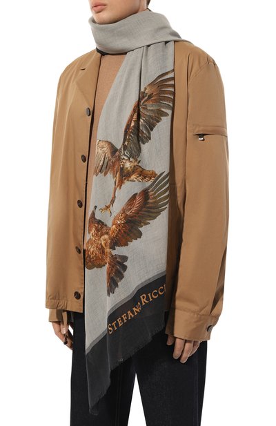 Кашемировый шарф STEFANO RICCI, арт. MWA3300040/07190, фото 2