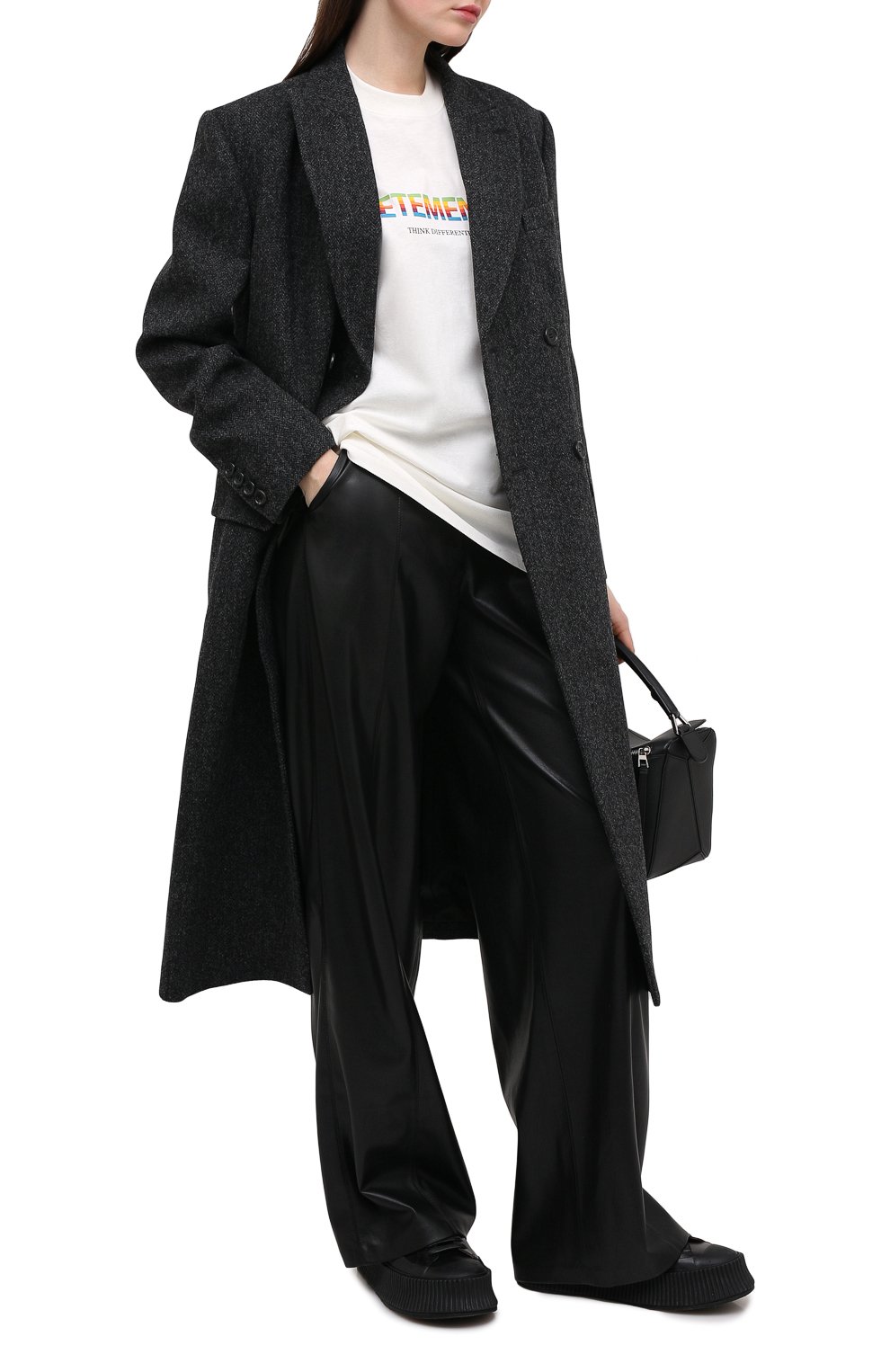 Хлопковая футболка VETEMENTS, арт. UE51TR620W 1611/W, фото 2