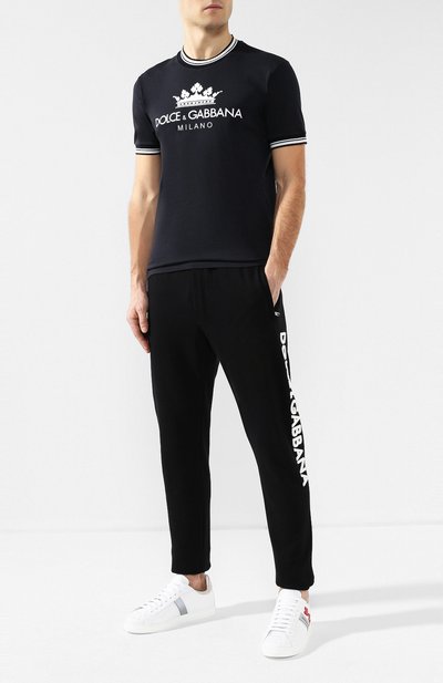 Хлопковая футб олка  DOLCE & GABBANA, арт. G8IR4T/FU7EQ, фото 2