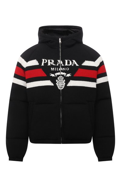 Пуховик из шерсти и кашемира PRADA, арт. SGC017-10PA-F0002-212, фото 1