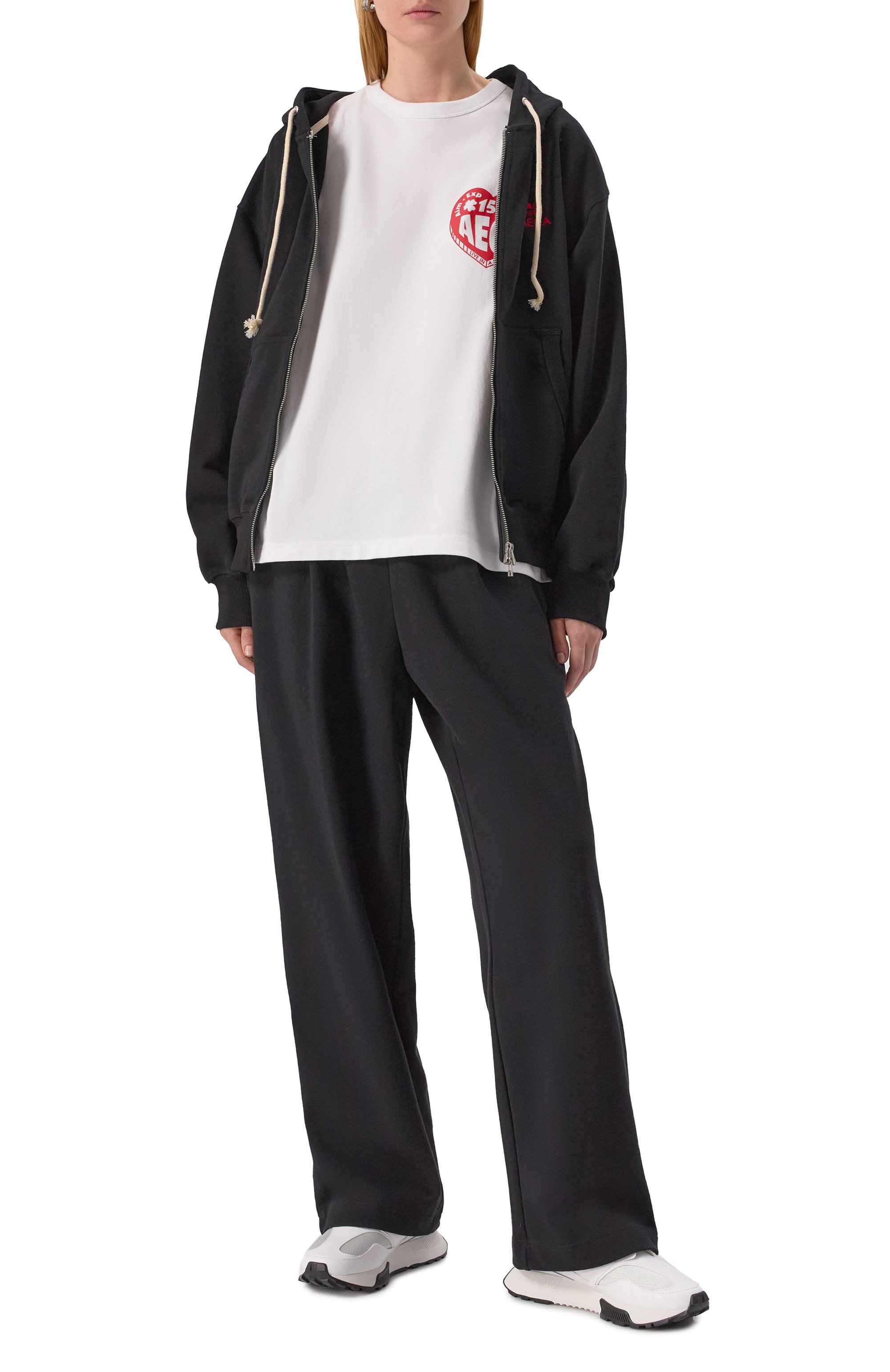 Хлопковая футболка AECA WHITE, арт. AWCMSSBDTTSST006C0.WHITE (L), фото 2