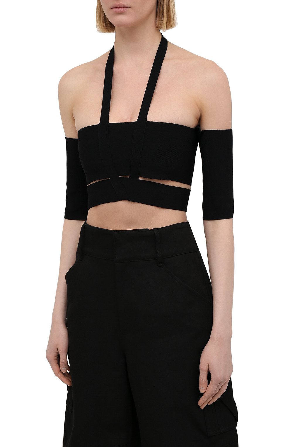 Топ из вискозы AMBUSH, арт. BWHA002S21KNI001, фото 3