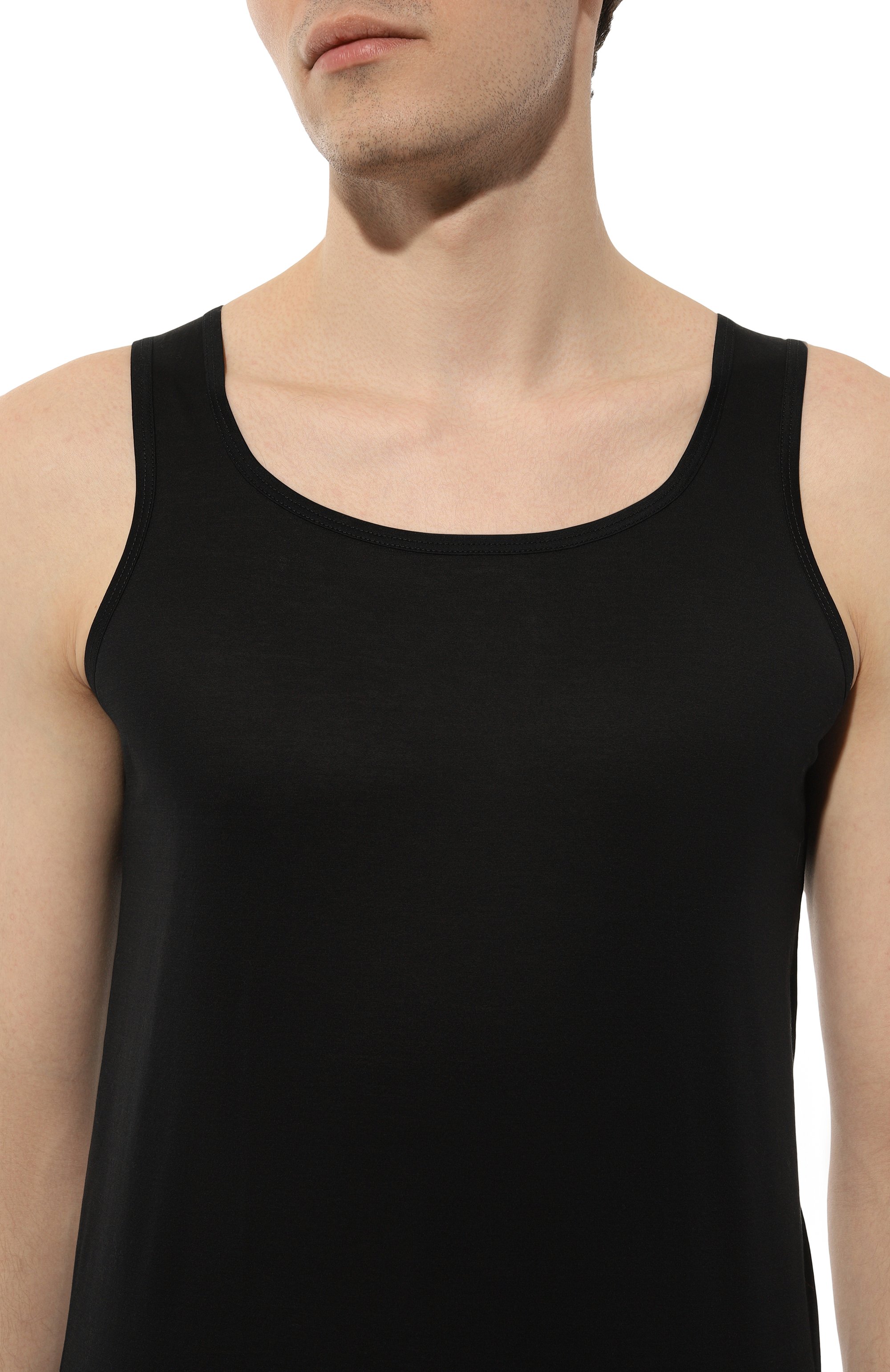 Хлопковая майка ZILLI, арт. CNM005M0110V00000, фото 5