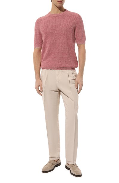 Джемпер изо льна и хлопка BRUNELLO CUCINELLI, арт. M2L70B2257, фото 2