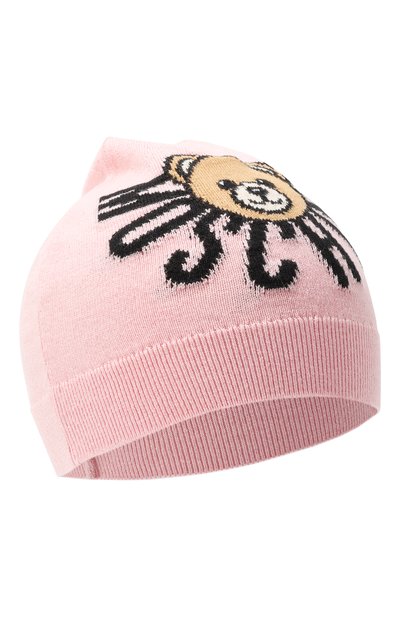 Шапка из хлопка и шерсти MOSCHINO, арт. HUX020/LHE43, фото 1