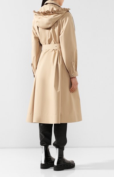 Плащ 4 moncler simone rocha MONCLER GENIUS бежевого цвета по цене 121500 руб., арт. F1-09W-1D700-40-54A3K, фото 4 Плащ 4 moncler simone rocha MONCLER GENIUS, арт. F1-09W-1D700-40-54A3K, фото 4