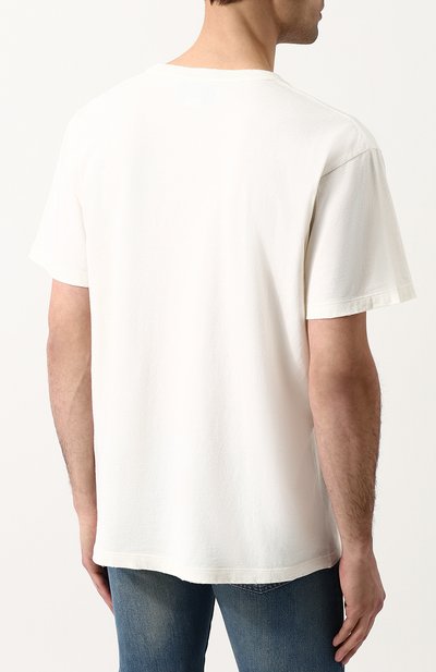 Хлопковая футболка с принтом GUCCI, арт. 493117/X3I31, фото 4