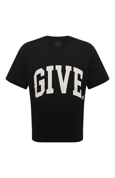 Мужская хлопковая футболка GIVENCHY, арт. BM71JB3YMV