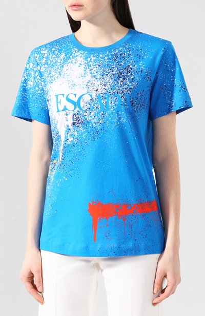 Хлопковая футболка ESCADA SPORT, арт. 5032664, фото 3