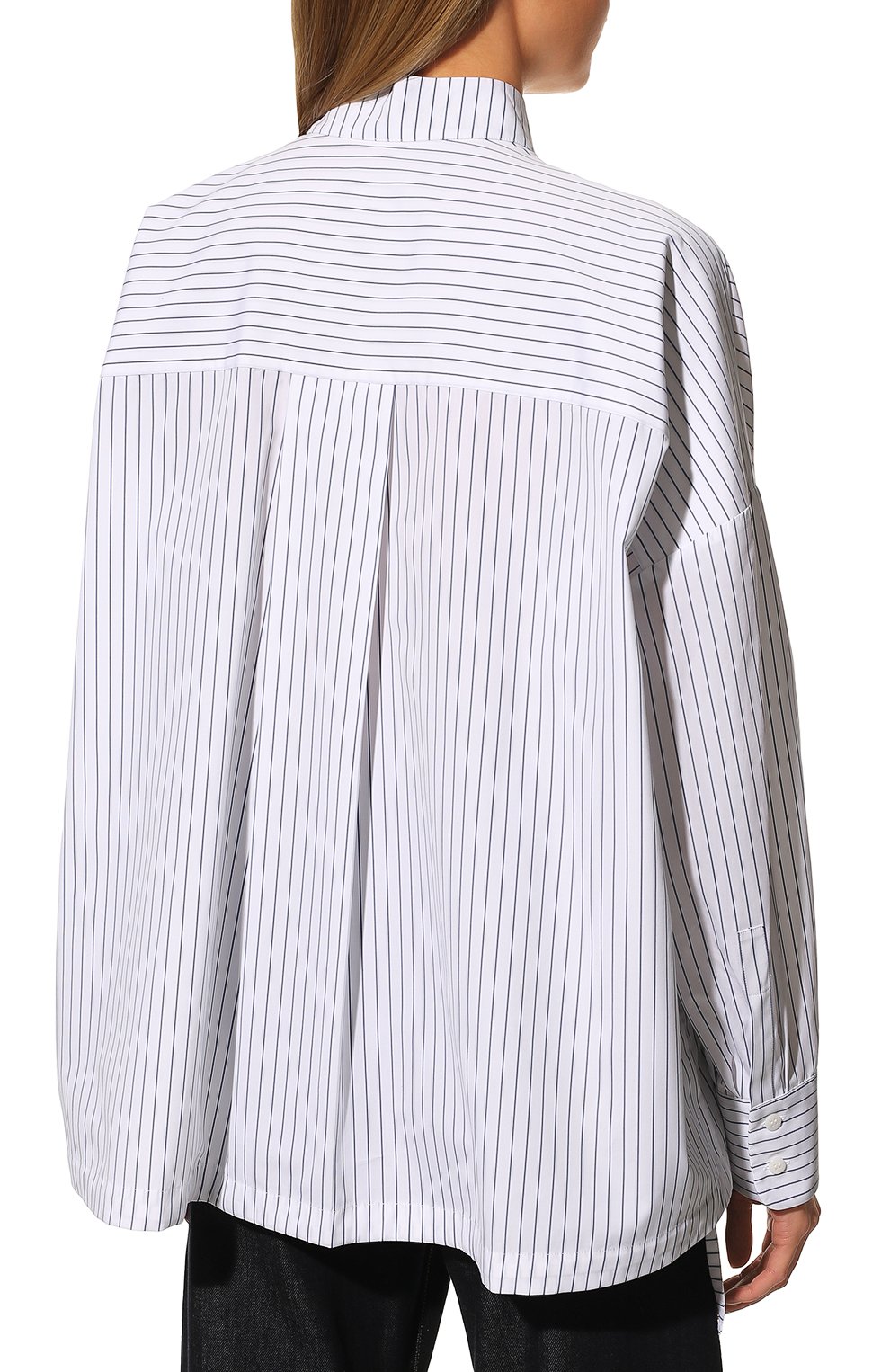Хлопковая рубашка EMPORIO ARMANI голубого цвета по цене 32900 руб., арт. INC16T/I2400, фото 4 Хлопковая рубашка EMPORIO ARMANI, арт. INC16T/I2400, фото 4