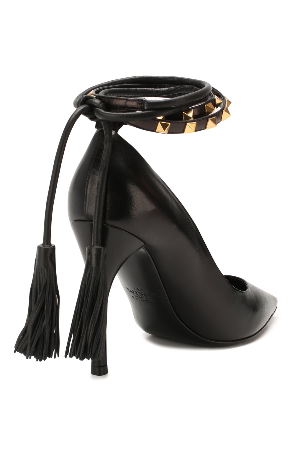Кожаные туфли rockstud flair VALENTINO, арт. TW0S0X79/GYH, фото 4