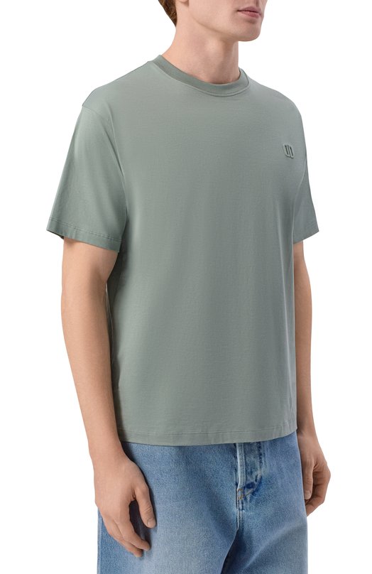 Хлопковая футболка Duno R0X/CESAN0 Зелёный  R0X/CESAN0 Фото 3