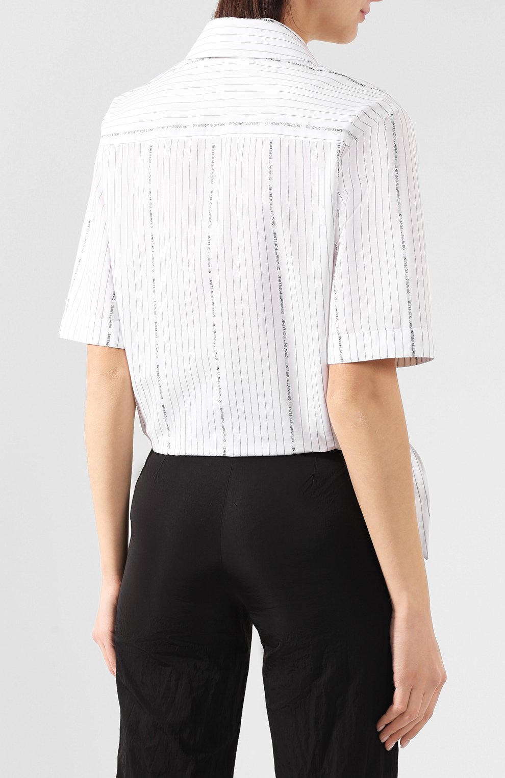 Хлопковая рубашка OFF-WHITE, арт. 0WGA069R20H381220110, фото 4