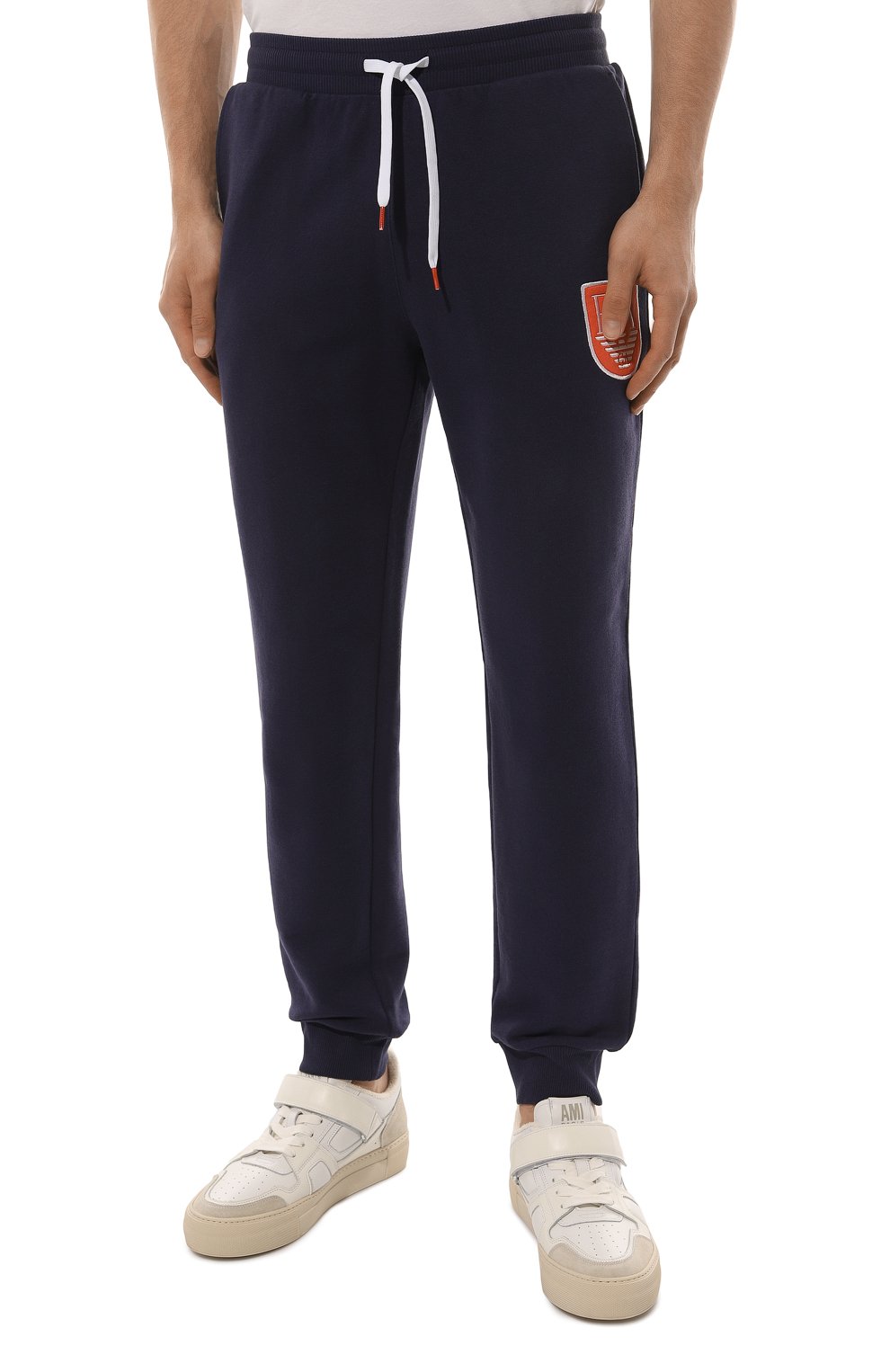 Хлопковые джоггеры EMPORIO ARMANI, арт. 111690/3R573/48336, фото 3