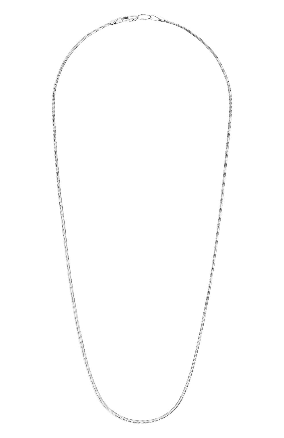 Цепь кобра JEWLIA серебряного цвета по цене 13500 руб., арт. JR-0,5/40, фото 1 Цепь кобра JEWLIA, арт. JR-0,5/40, фото 1