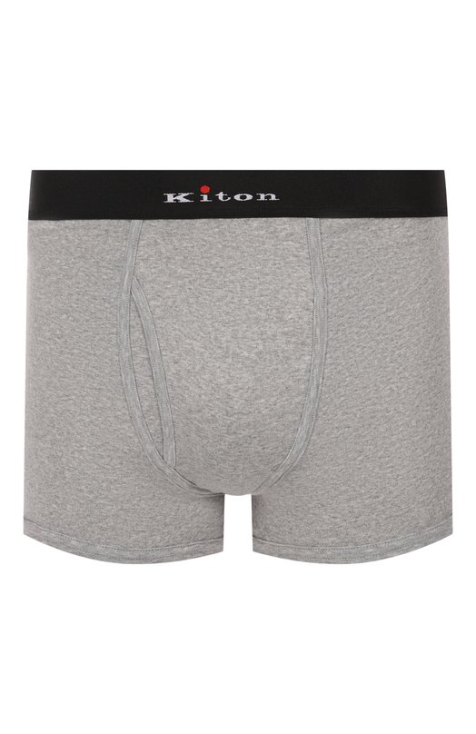 Хлопковые боксеры Kiton UNWBX15K0747D04 Серый UNWBX15K0747D04