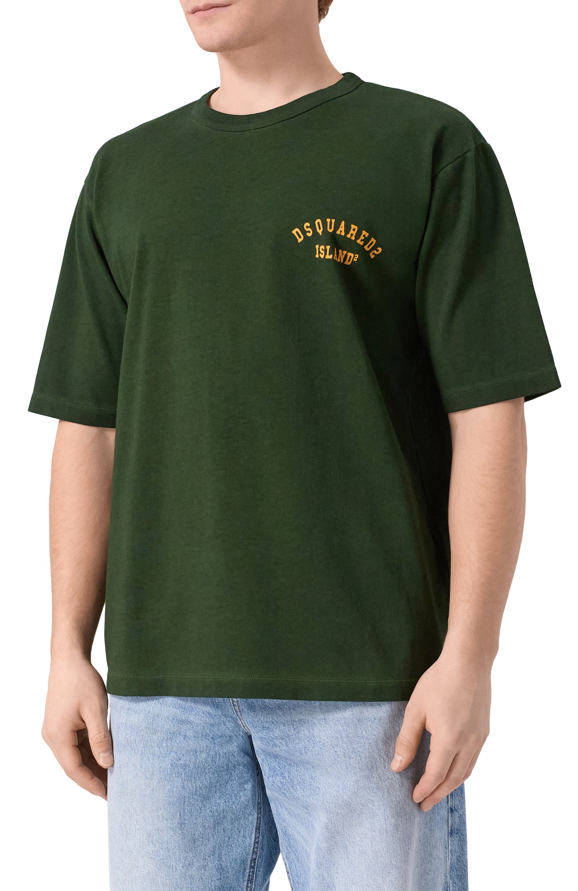 Хлопковая футболка DSQUARED2, арт. S74GD1535/D20103, фот о 3