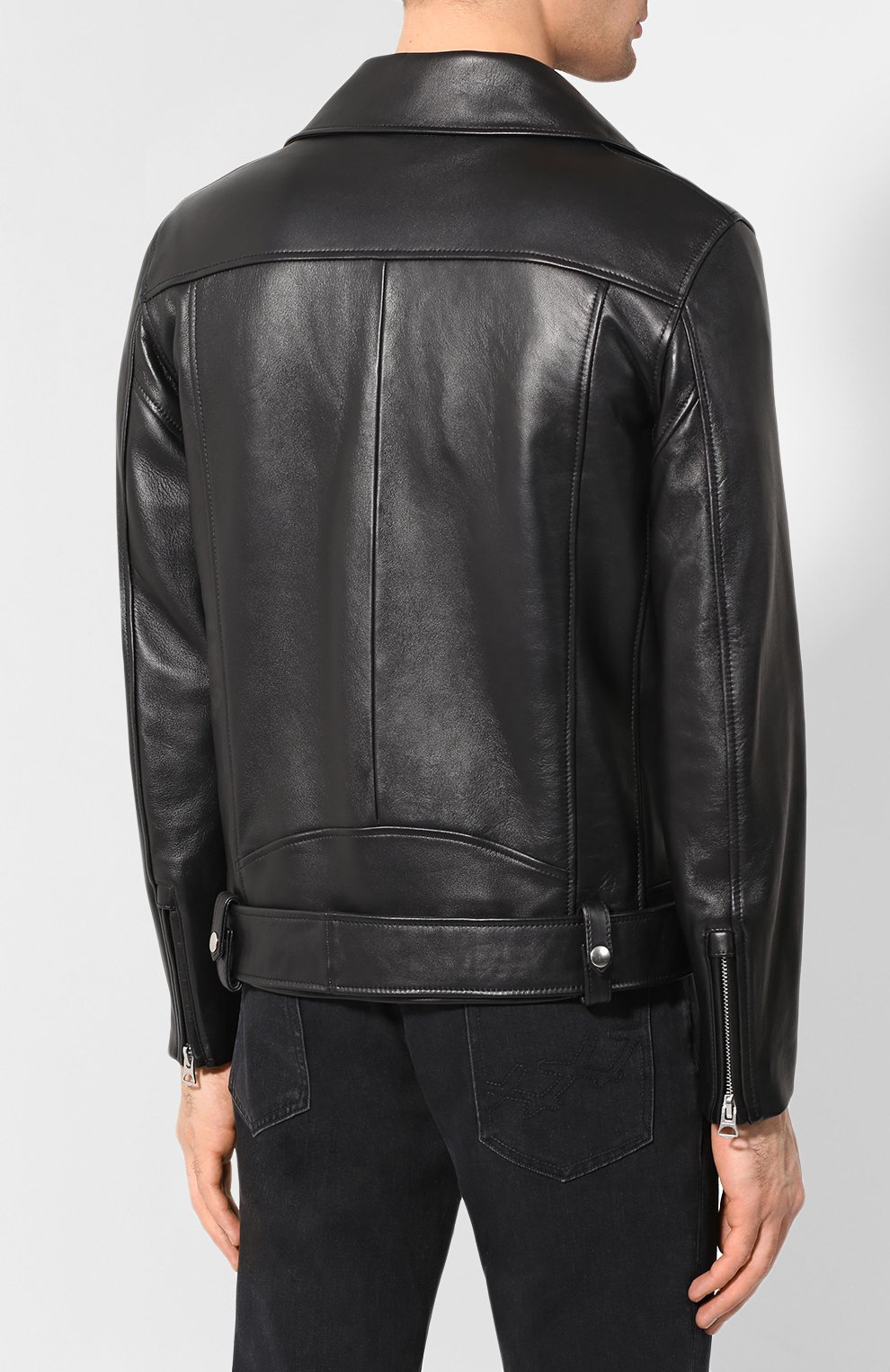 Кожаная косуха ACNE STUDIOS, арт. B70008, фото 4