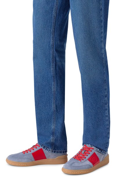 Замшевые кеды upvillage VALENTINO, арт. 7Y2S0H77/LAL, фо�то 3