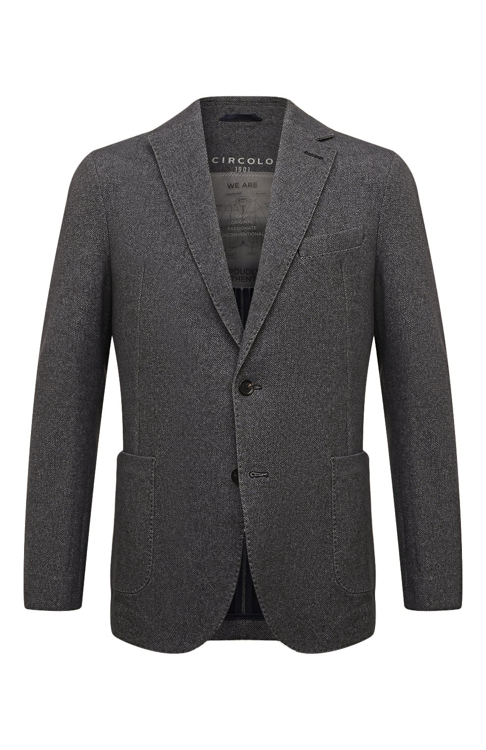 Хлопковый пиджак CIRCOLO 1901, арт. CN4569, фото 1