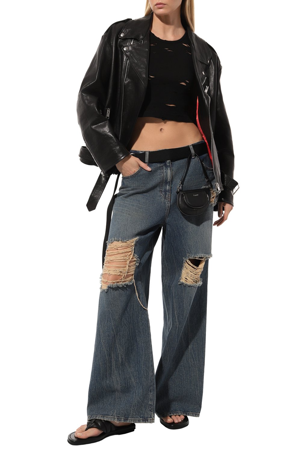 Кожаная куртка GUCCI, арт. 738809/XNAWF, фото 2