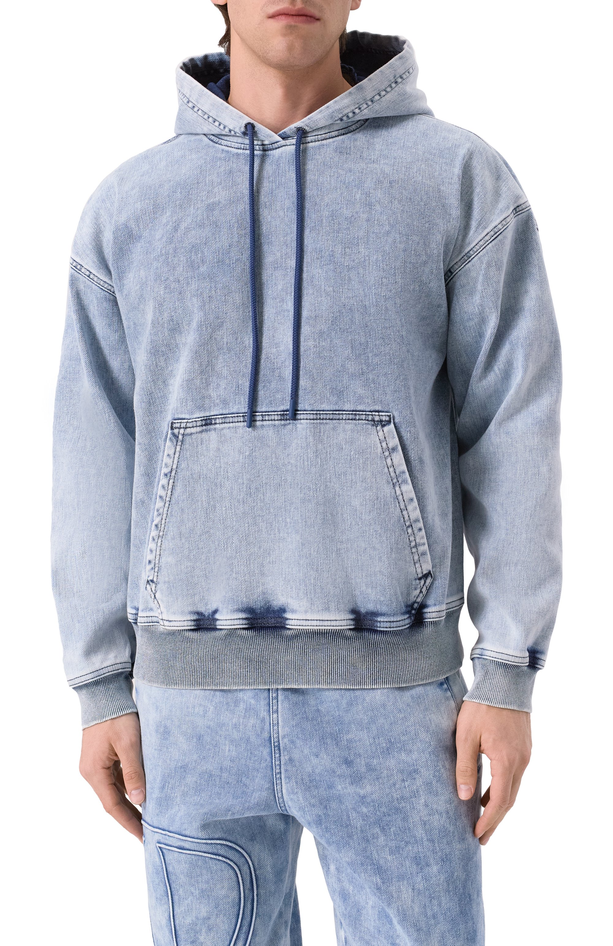 Джинсовое худи DIESEL, арт. A16259/0ABCN, фото 3