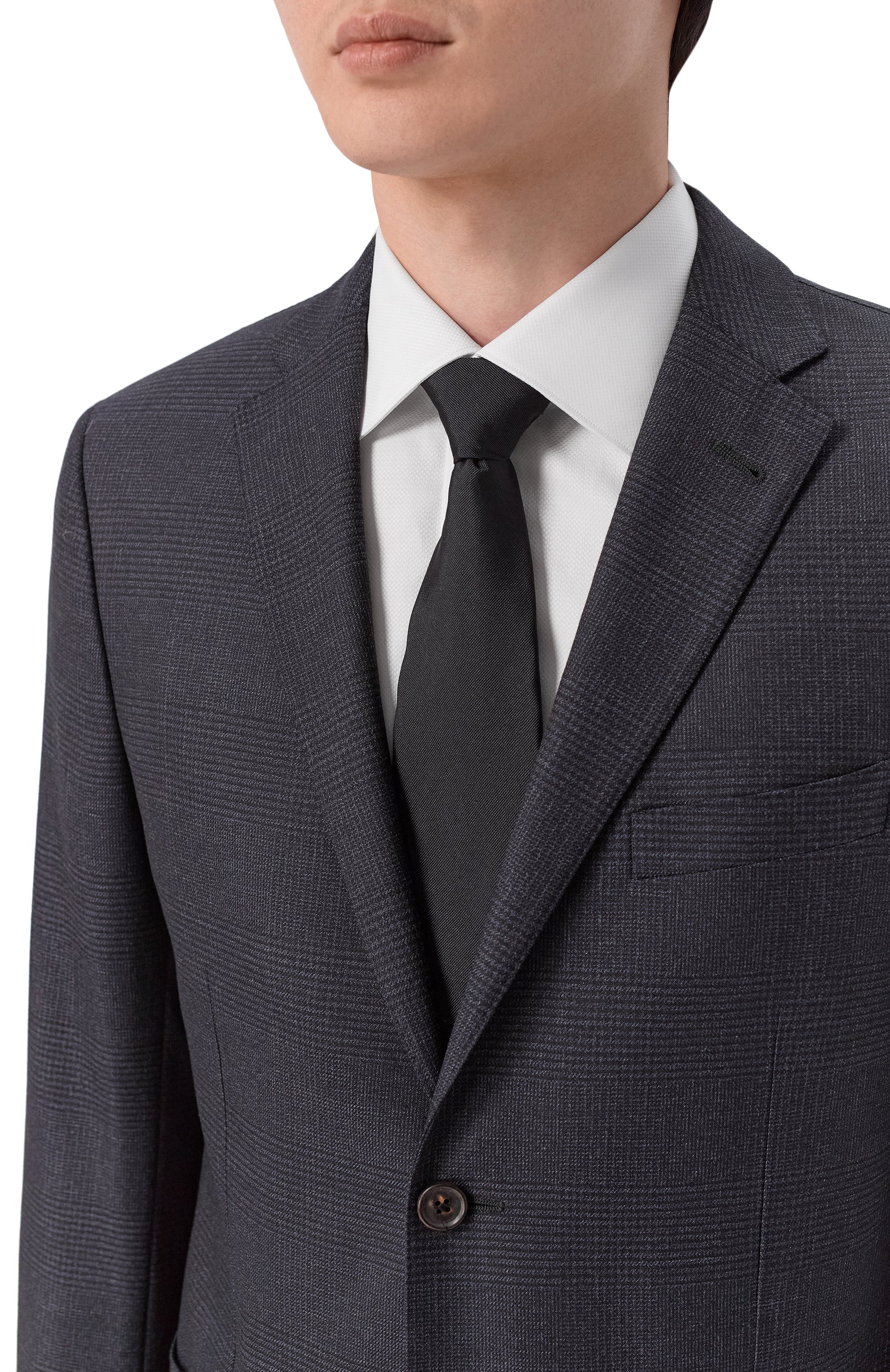 Шелковый галстук CORNELIANI, арт. 27U302/2720300, фото 2