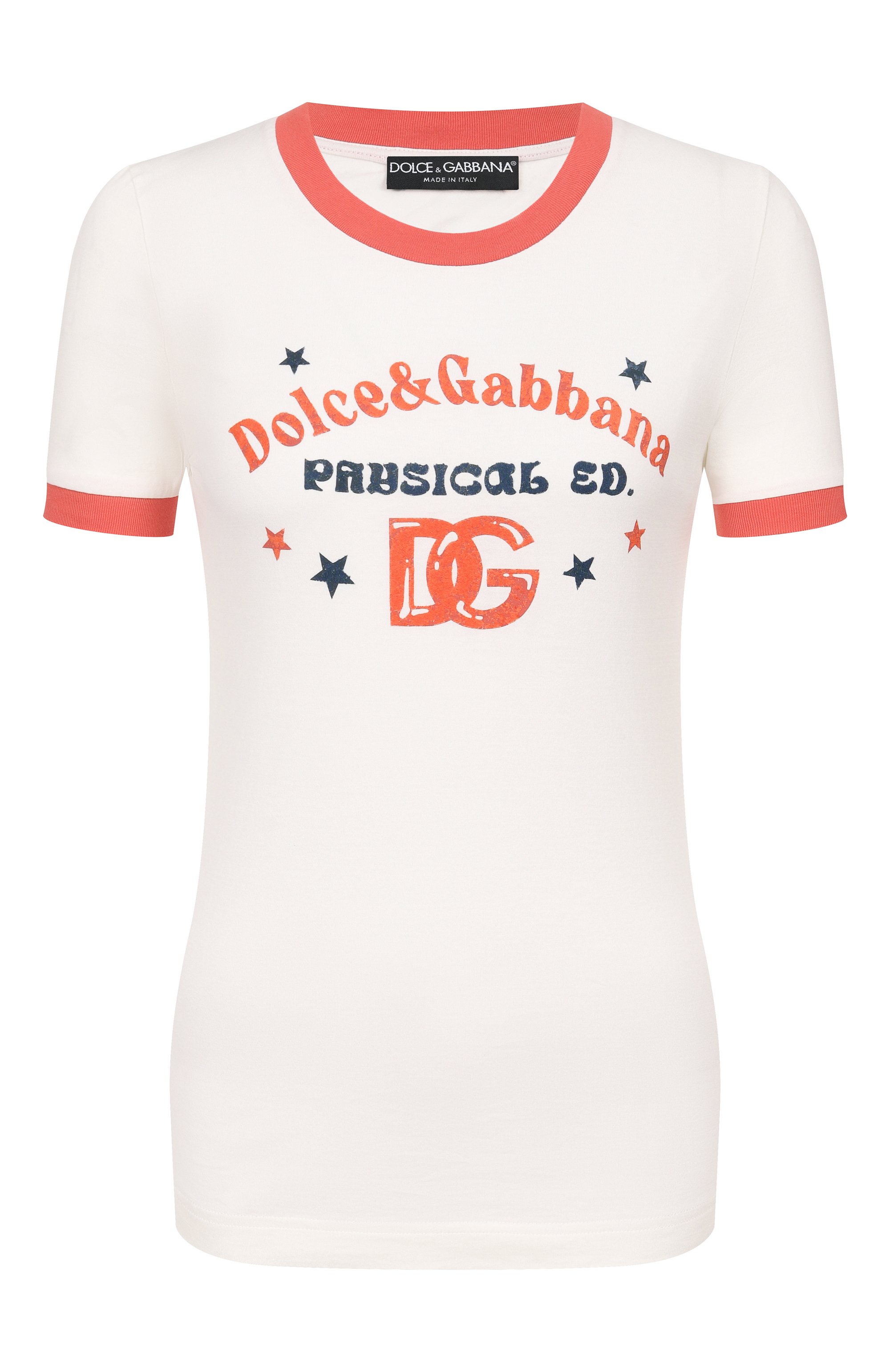 Хлопковая футболка DOLCE & GABBANA, арт. F8N08T/GDDNG, фото 1