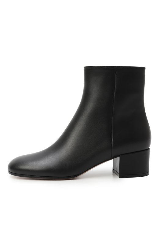 Кожаные ботильоны Joelle 45 Gianvito Rossi G73031.45RIC.VGINER0 Чёрный  G73031.45RIC.VGINER0 Фото 4