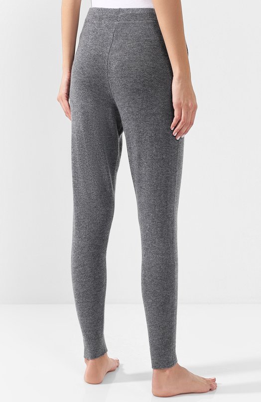 Кашемировые брюки-скинни Le Kasha Серый, фото 4