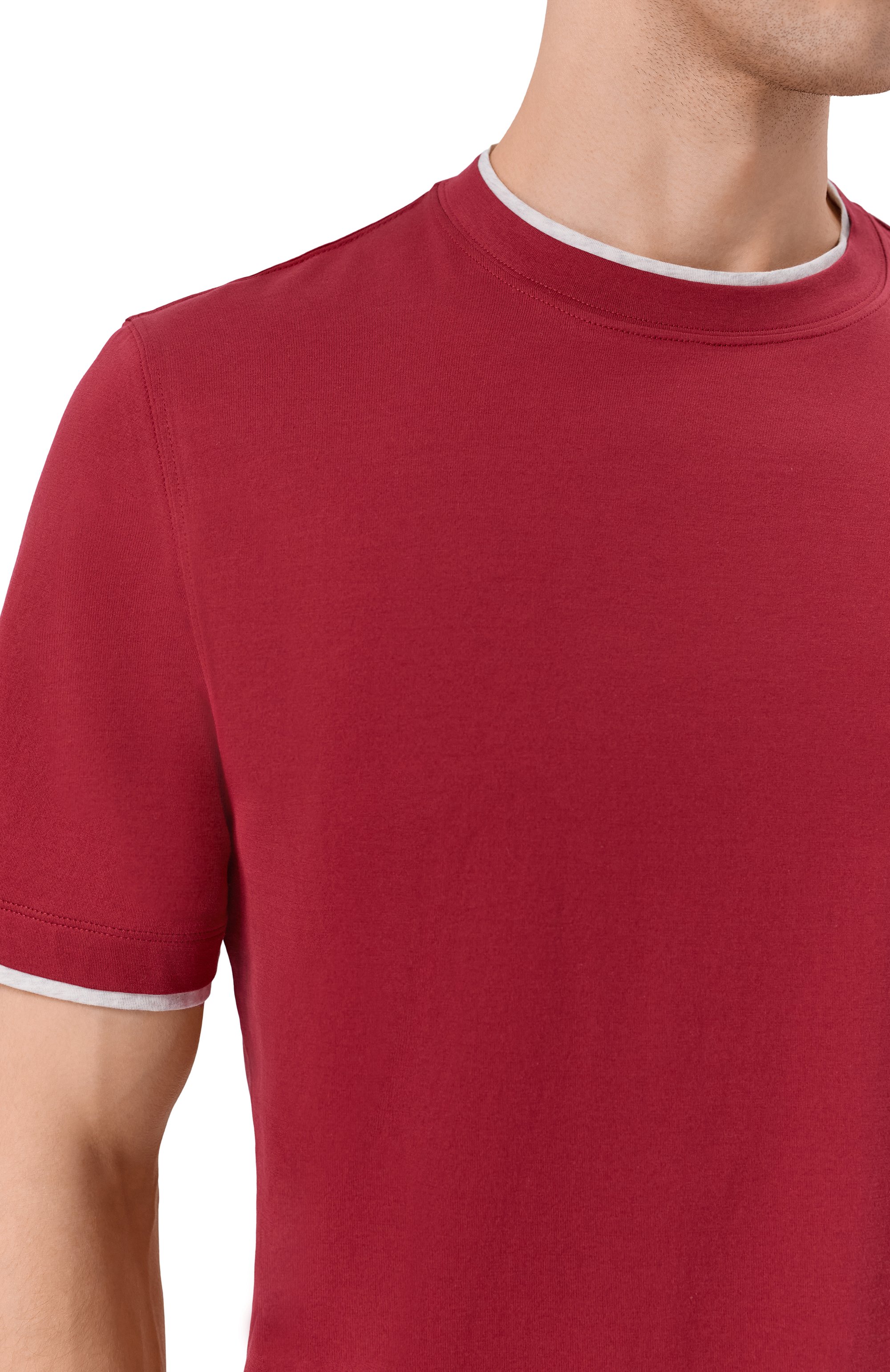 Хлопковая футболка BRUNELLO CUCINELLI, арт. M0B137427, фото 5