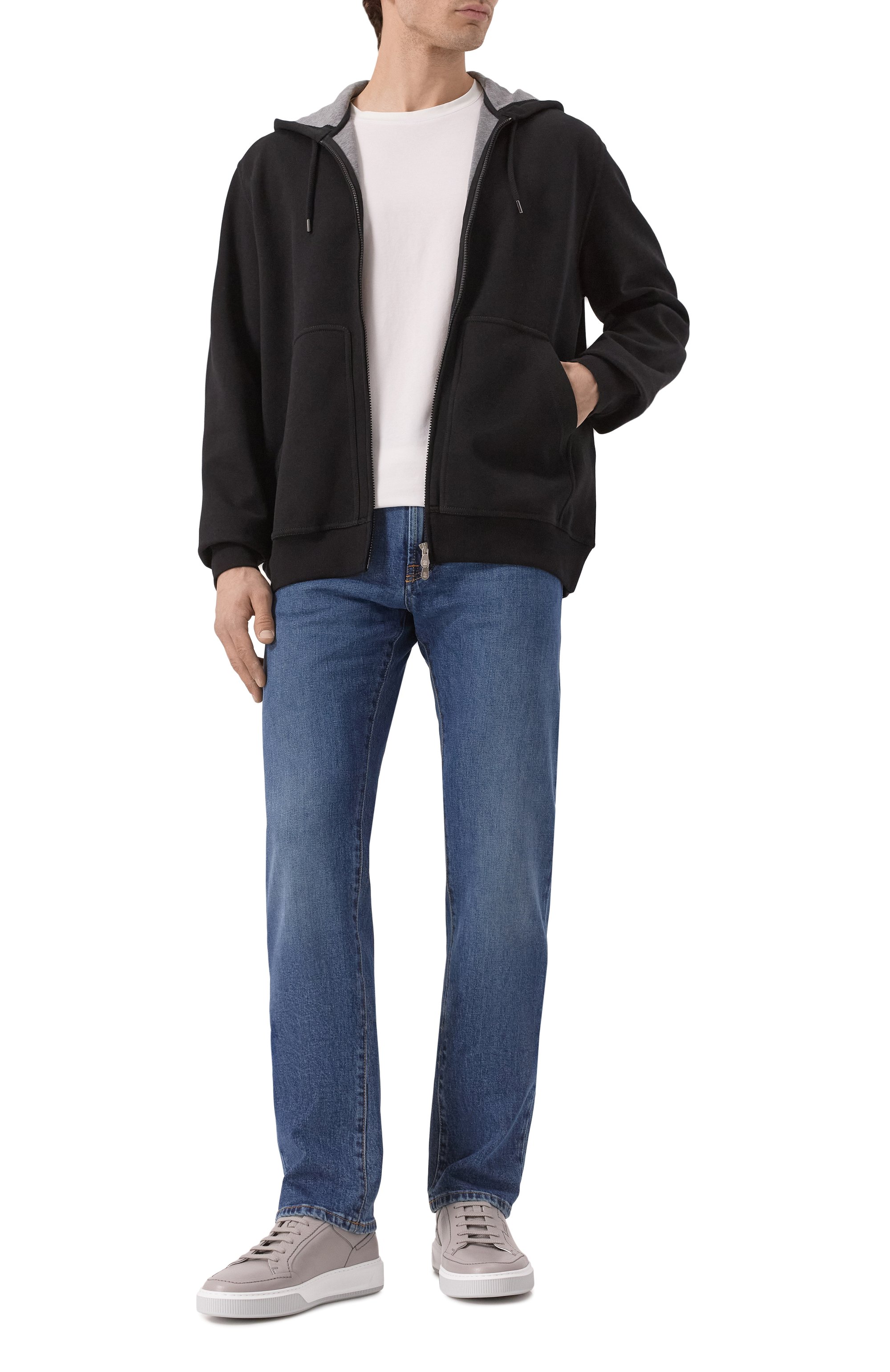 Кожаные кеды ZILLI, арт. H0140AM1947VZBA06, фото 2