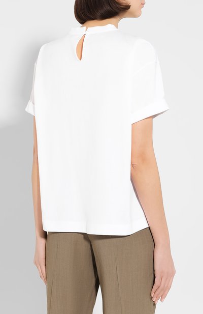 Хлопковый топ BRUNELLO CUCINELLI, арт. M0045BX100, фото 4